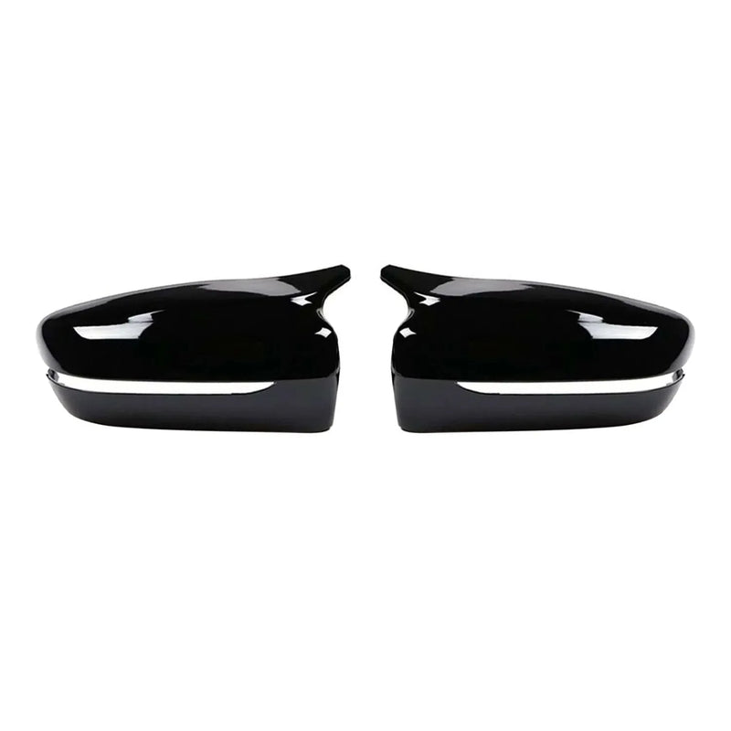 2017-2024 BMW G20 G21 G22 G23 G30 G31 G32 Side Mirror Cover Caps Gloss Black