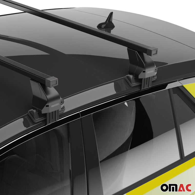 2011-2014 VW Touareg Roof Rack Cross Bars Black