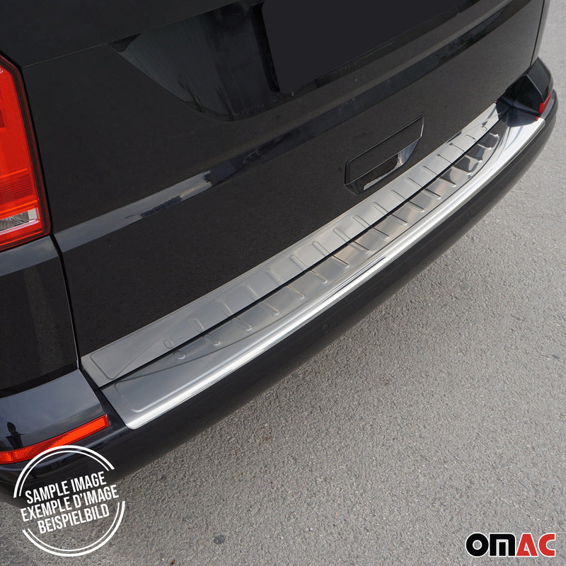 2013-2018 Audi Q3 (8U) Rear Bumper Guard Stainless Steel Glossy