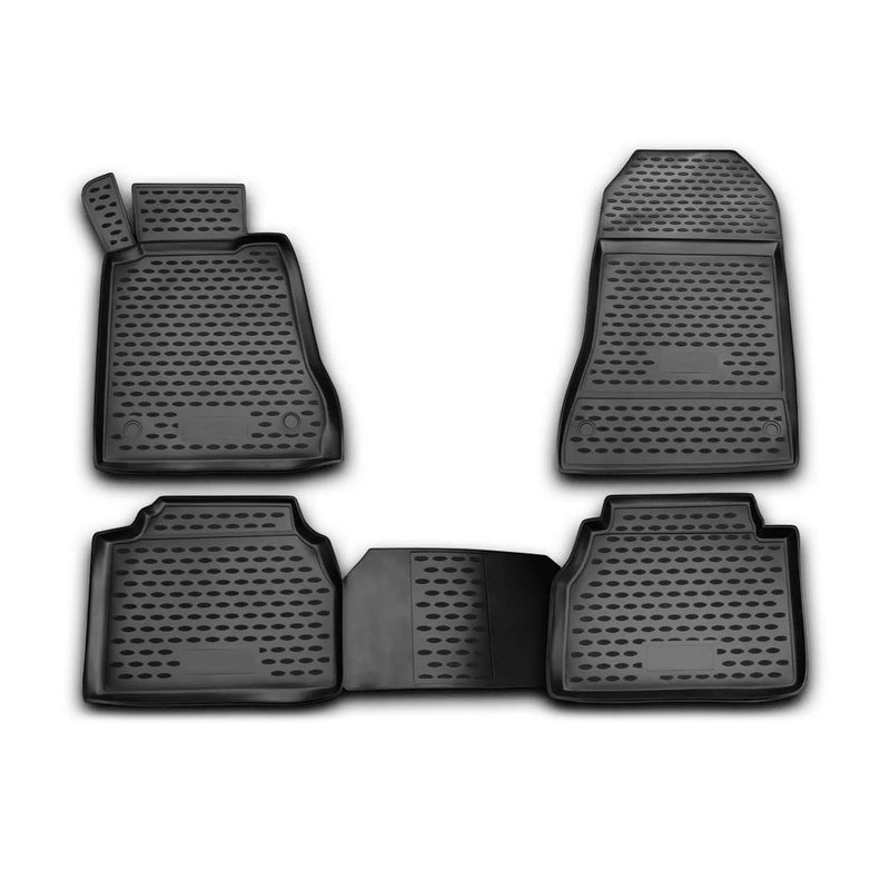 1996-2002 Mercedes E Class W210 Sedan Floor Mats Liners Full Set All Weather Black