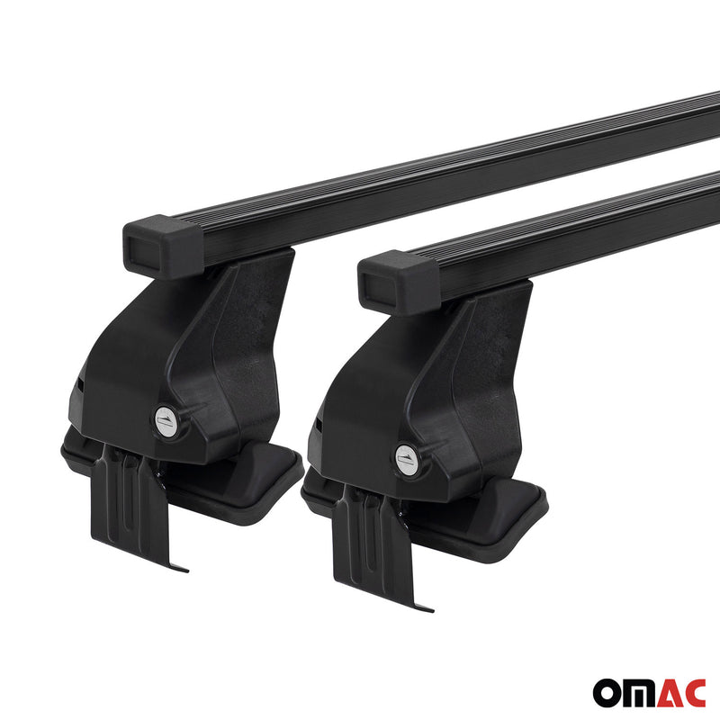 2016-2022 Chevrolet Spark Roof Rack Cross Bars Black