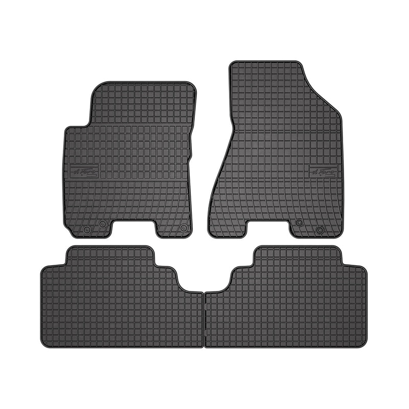 2005-2009 Hyundai Tucson Floor Mats Liners Full Set All Weather Rubber Black