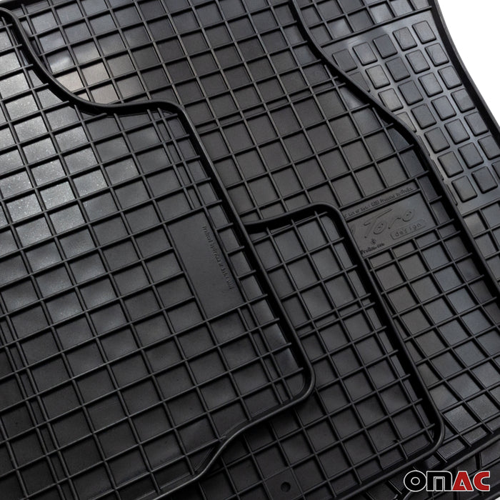 Floor Mats Cargo Liner Set for Mercedes GLB Class X247 2020-2024 5Seats TPE