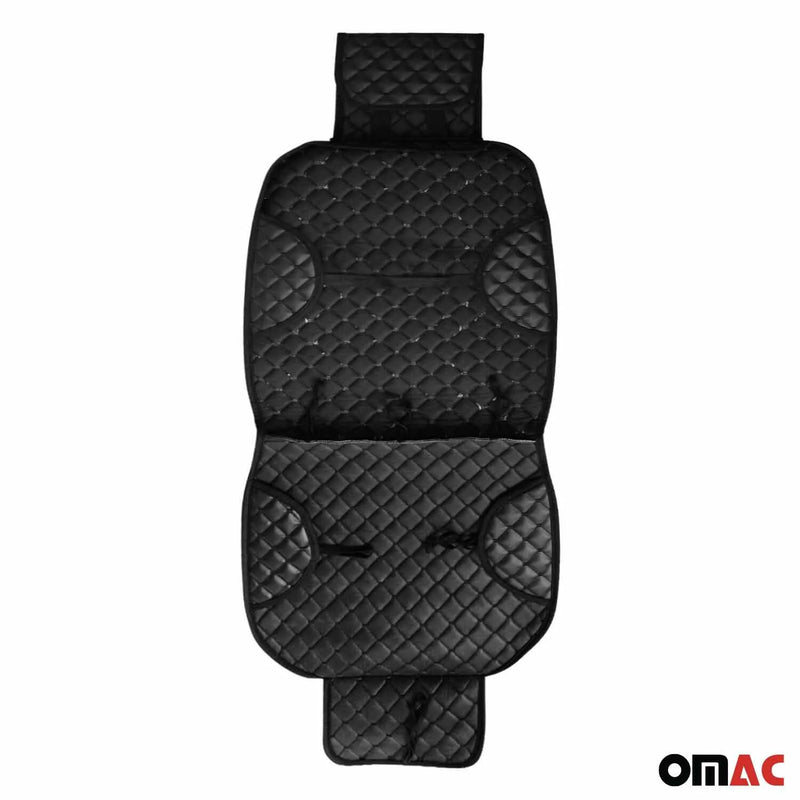 Toyota RAV4 Leather Breathable Front Seat Cover Pads Black