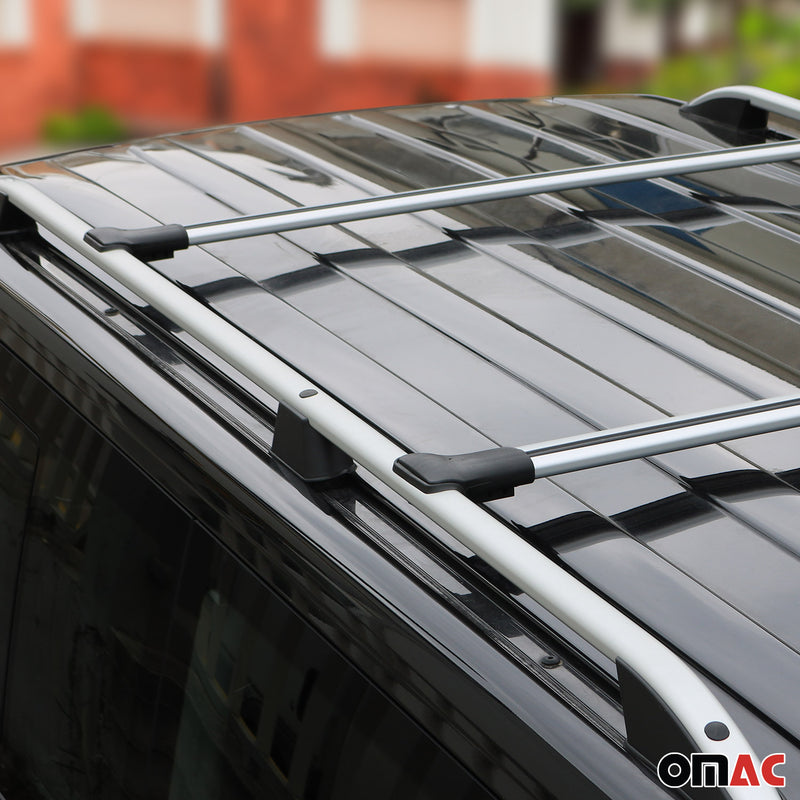 2006-2012 Toyota RAV4 Roof Rack Cross Bars Silver