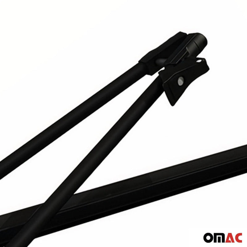 Bike Carrier Roof Mount Black Alu Bicycle Rack Cycling Car Truck SUV