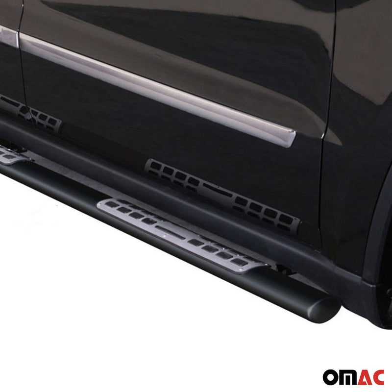 2011-2014 Jeep Grand Cherokee Running Boards Side Steps Black