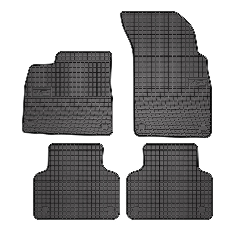 2018-2024 Audi Q5 / SQ5 (Typ FY) Floor Mats Liners Full Set All Weather Rubber Black