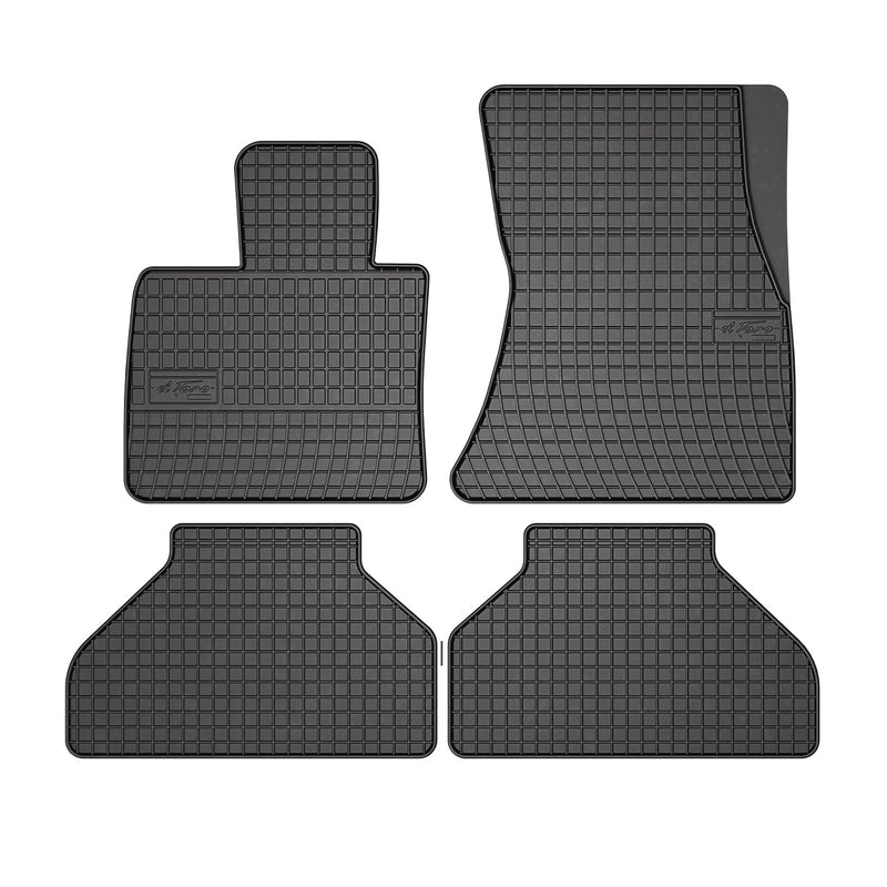 2007-2013 BMW X5 E70 Floor Mats Liners Full Set All Weather Rubber Black