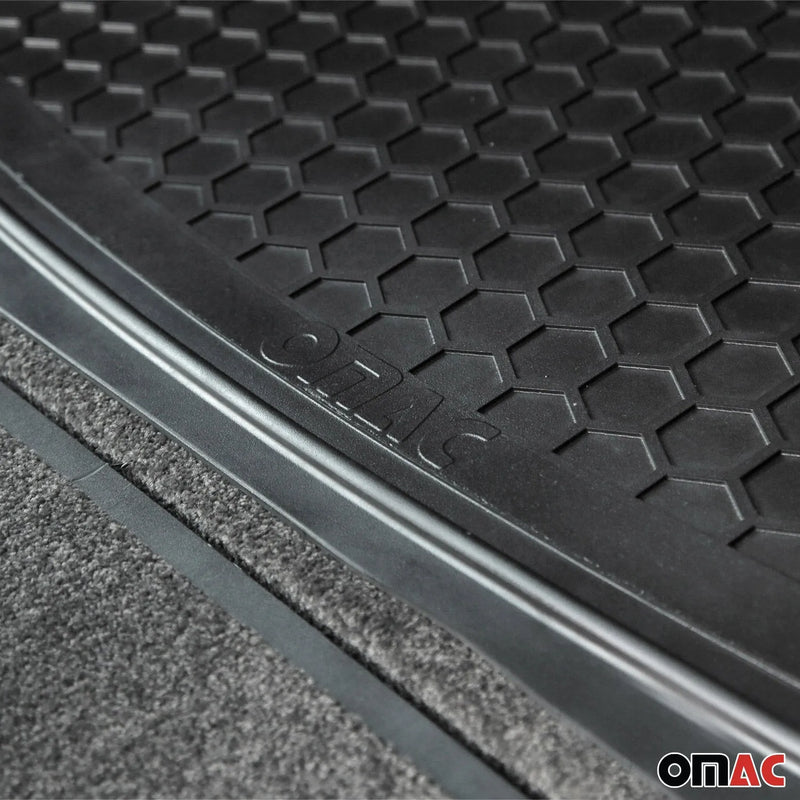 2023-2024 Alfa Romeo Tonale Semi-Custom fit Cargo Mat Liner Waterproof Rubber Black 1Pc