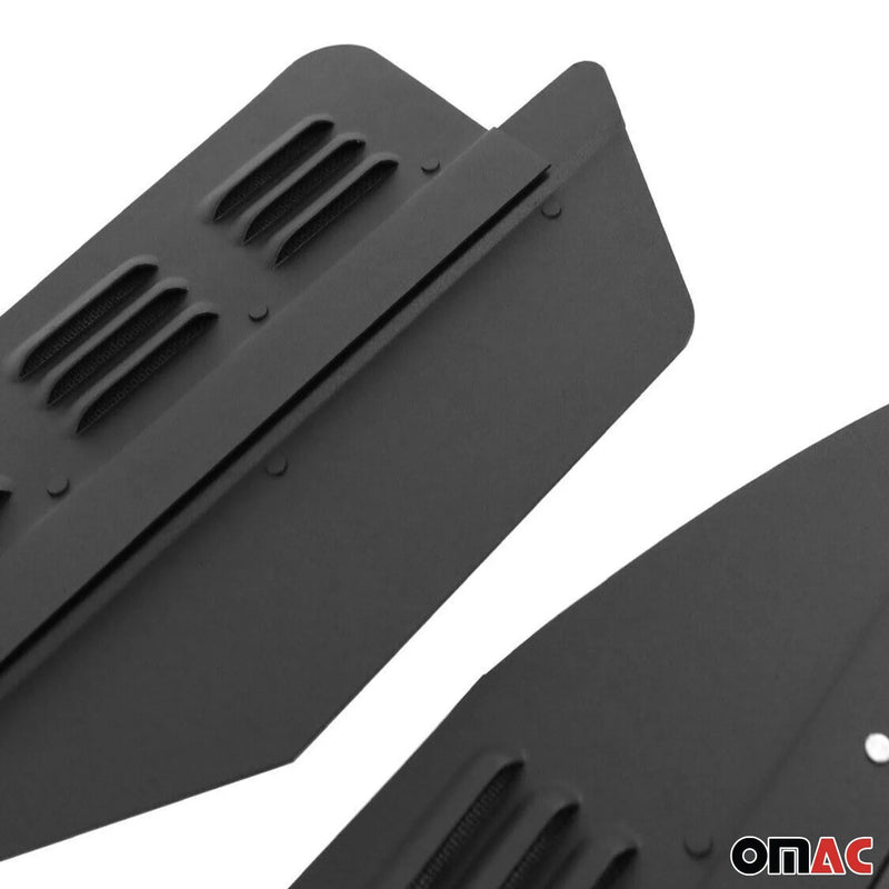 2016-2024 Mercedes Metris Car Ventilation Window Air Vent Aluminium Black 2Pcs