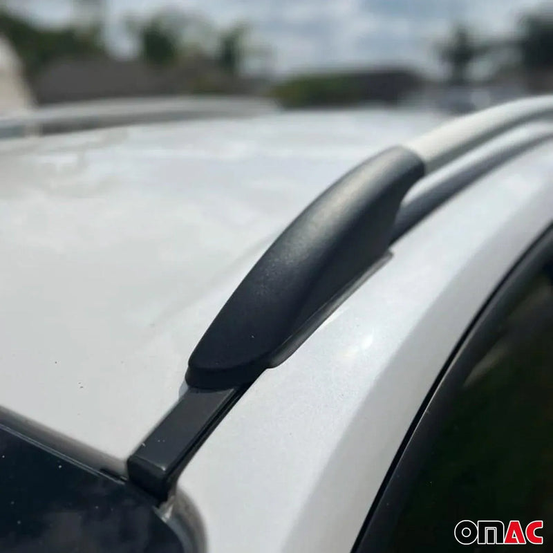 2016-2023 Toyota Hilux Roof Rack Rails Side Rails Silver