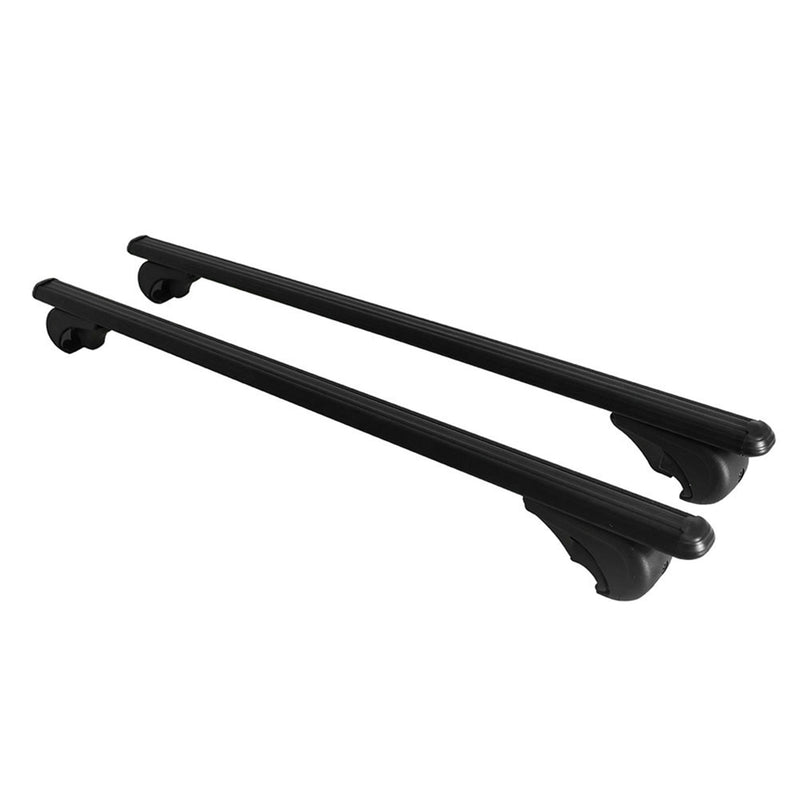 2022-2024 Ford Ranger II Trunk Bed Carrier Roof Racks Alu Black 2 Pcs