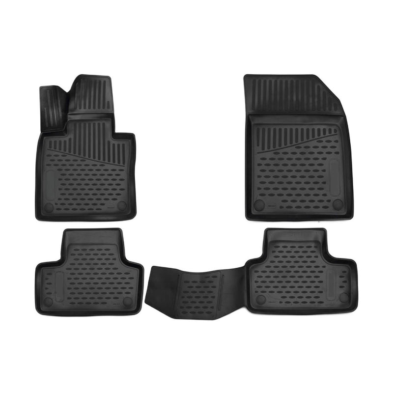 2018-2024 Volvo XC60 Floor Mats Liners Full Set All Weather Black