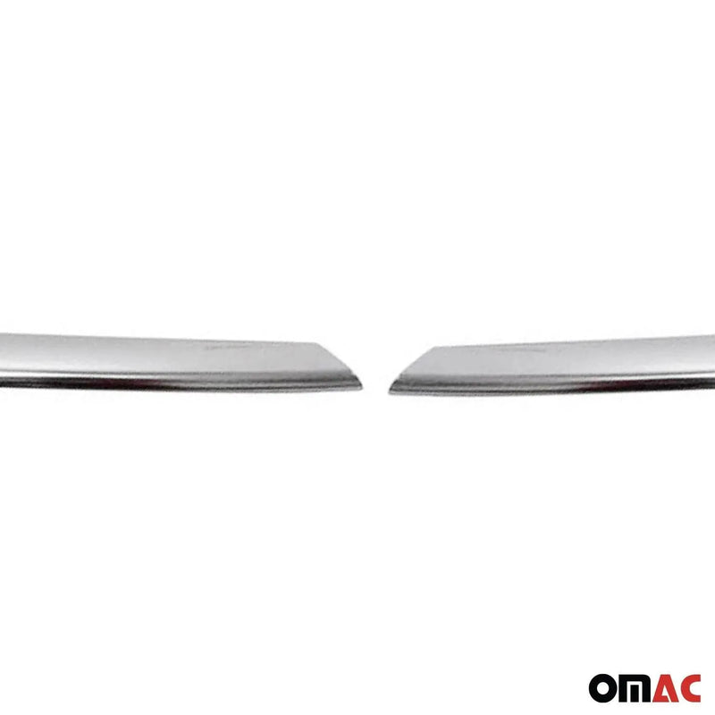 Fog Light Lamp Bezel Cover for Honda Civic 2016-2021 Steel Silver 2 Pcs - OMAC USA