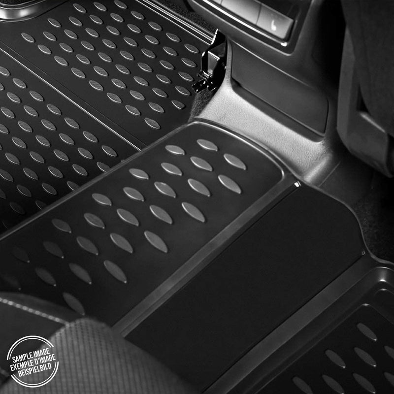 2007-2013 Volvo C30 Floor Mats Liners Full Set All Weather Black