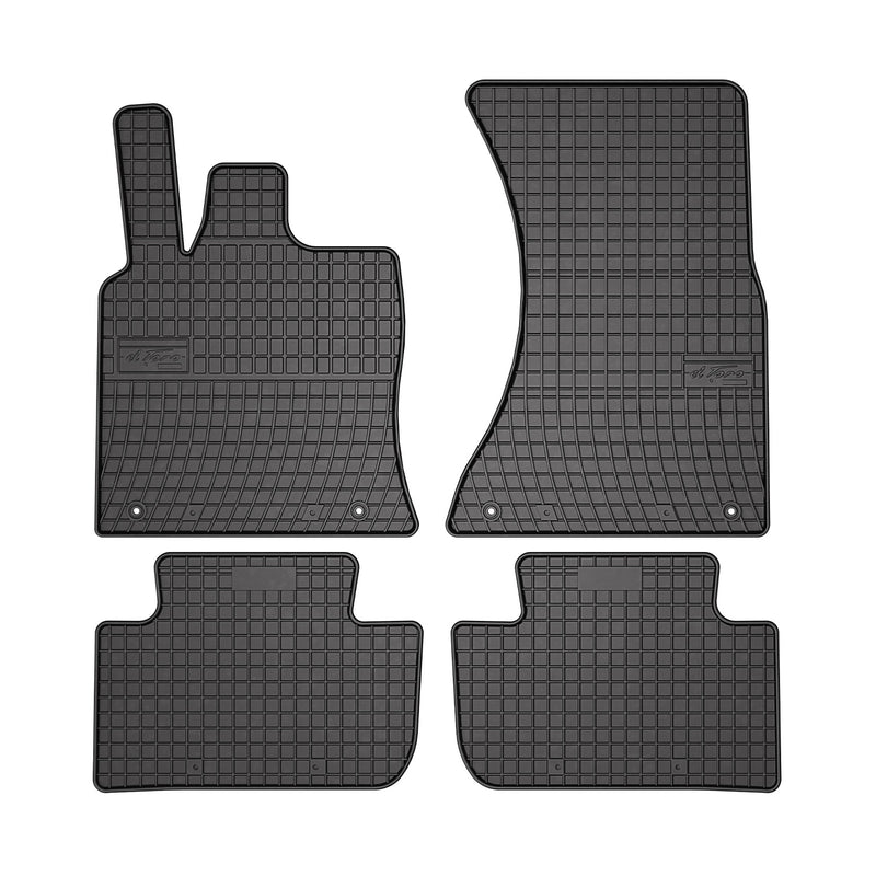 2015-2024 Porsche Macan Floor Mats Liners Full Set All Weather Rubber Black