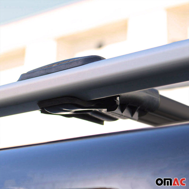 2015-2019 Mitsubishi L200 Roof Rack Cross Bars Black