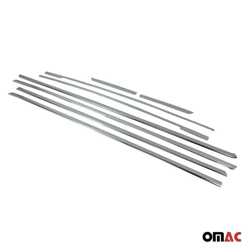 Window Molding Trim Streamer for Mercedes Metris Long 2016-2024 S. Steel 8x - OMAC USA