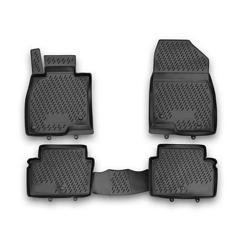 2014-2021 Mazda 6 Sedan Floor Mats Liners Full Set All Weather Black