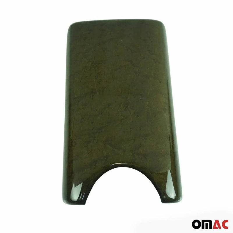 Armrest Box Lid Cover for Mercedes E Class W211 Sedan 2004-2009 Wood Black Green - OMAC USA