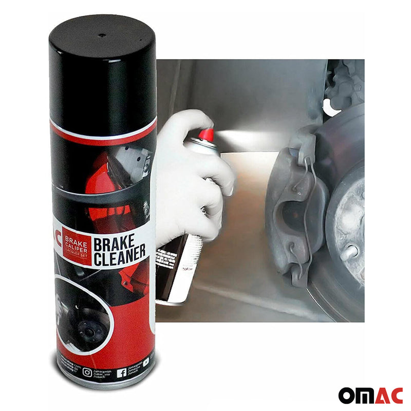 OMAC Brake Caliper Cleaner Spray ABS Disc Cleaner Easy & Quick Cleaning 17 Oz