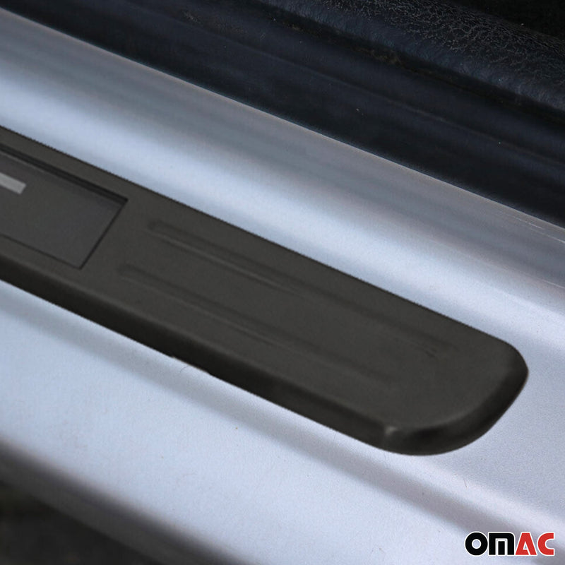 Honda Door Sill Scuff Plate Illuminated Brushed Steel Brushed Dark 4Pcs