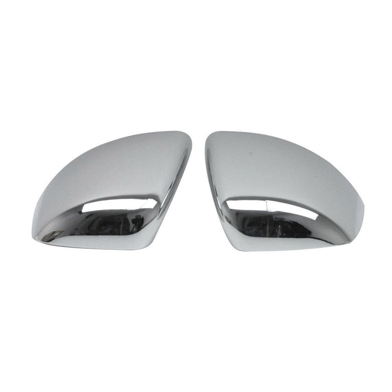 2014-2019 Ford Transit Connect Side Mirror Cover Caps Chrome Silver 2 Pcs