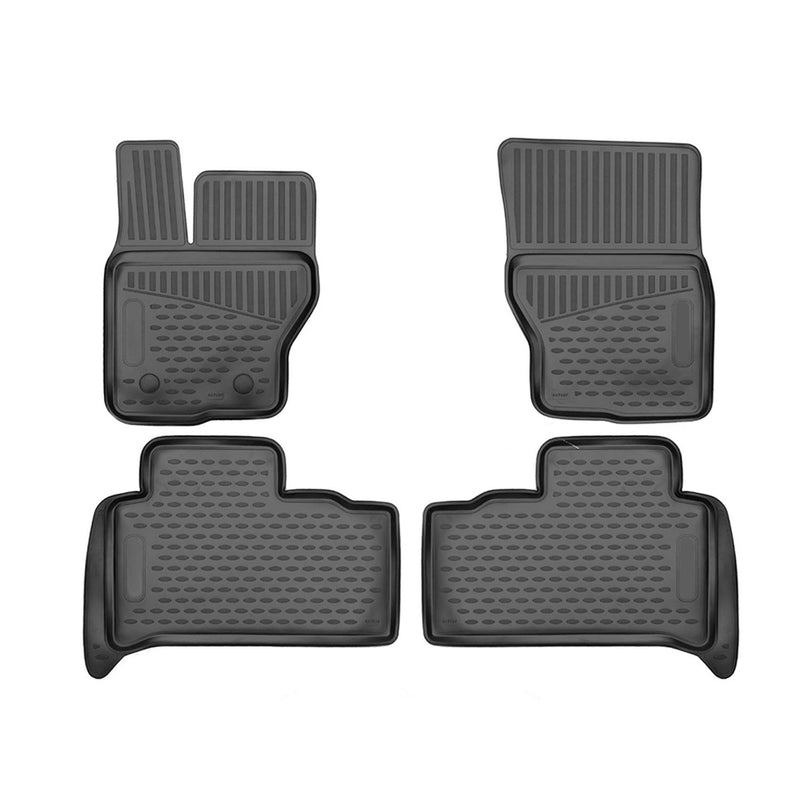 2017-2024 Land Rover Discovery Floor Mats Liners Full Set All Weather Black