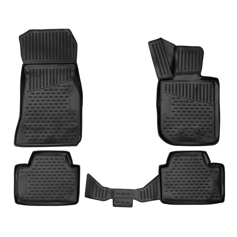 2019-2024 BMW 3 Series G20 Sedan / G21 Touring Floor Mats Liners Full Set All Weather Black