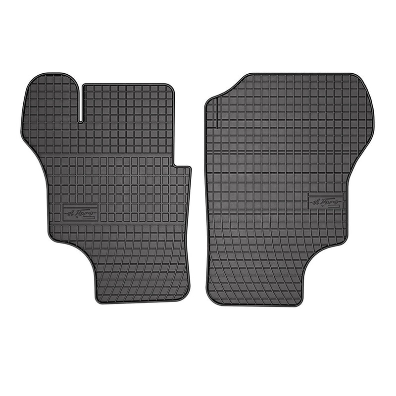 1980-1991 VW Vanagon Floor Mats Liners Full Set All Weather Rubber Black