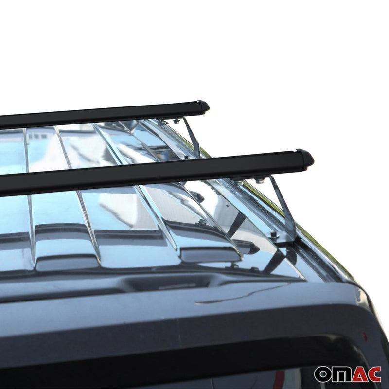 2013-2021 Nissan NV200 Roof Rack Cross Bars Black