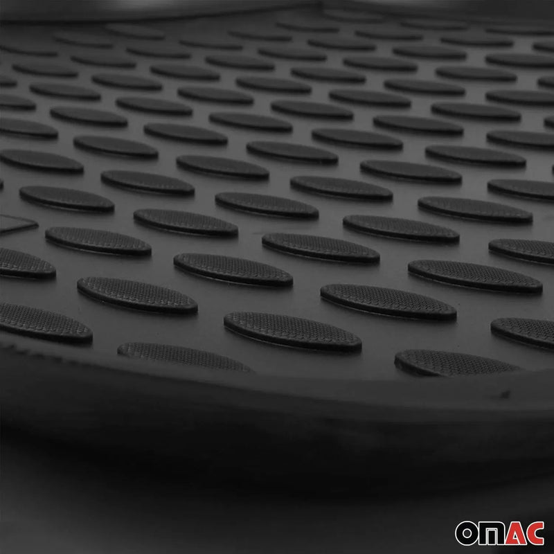 OMAC Cargo Mats Liner for Ford Focus 2012-2018 Hatchback Waterproof TPE Black - OMAC USA