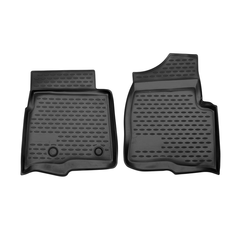 2009-2014 Ford F-150 SuperCrew Crew Cab Floor Mats Liners Full Set All Weather