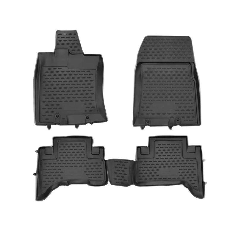 2007-2014 Toyota FJ Cruiser Floor Mats Liners Full Set All Weather Black