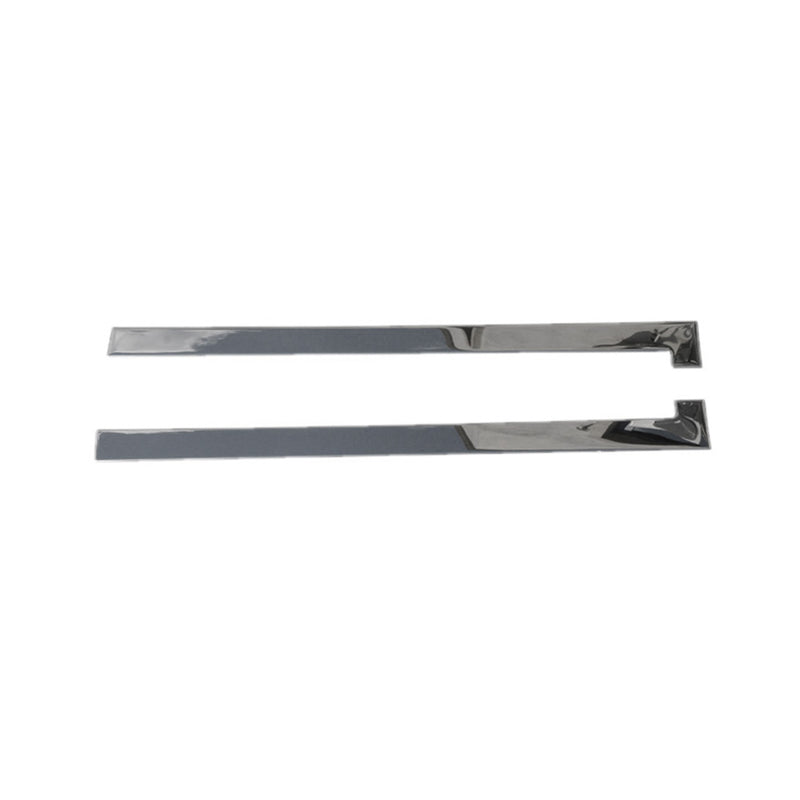 2015-2022 RAM ProMaster City Side Door Molding Trim Skirt Garnish Steel 2Pcs