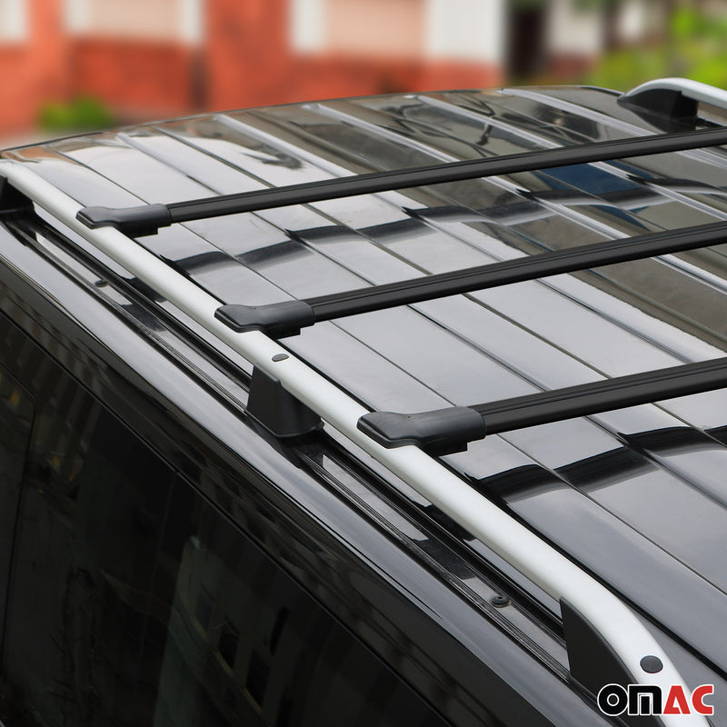 2014-2024 RAM ProMaster Roof Rack Cross Bars 3Pcs Black