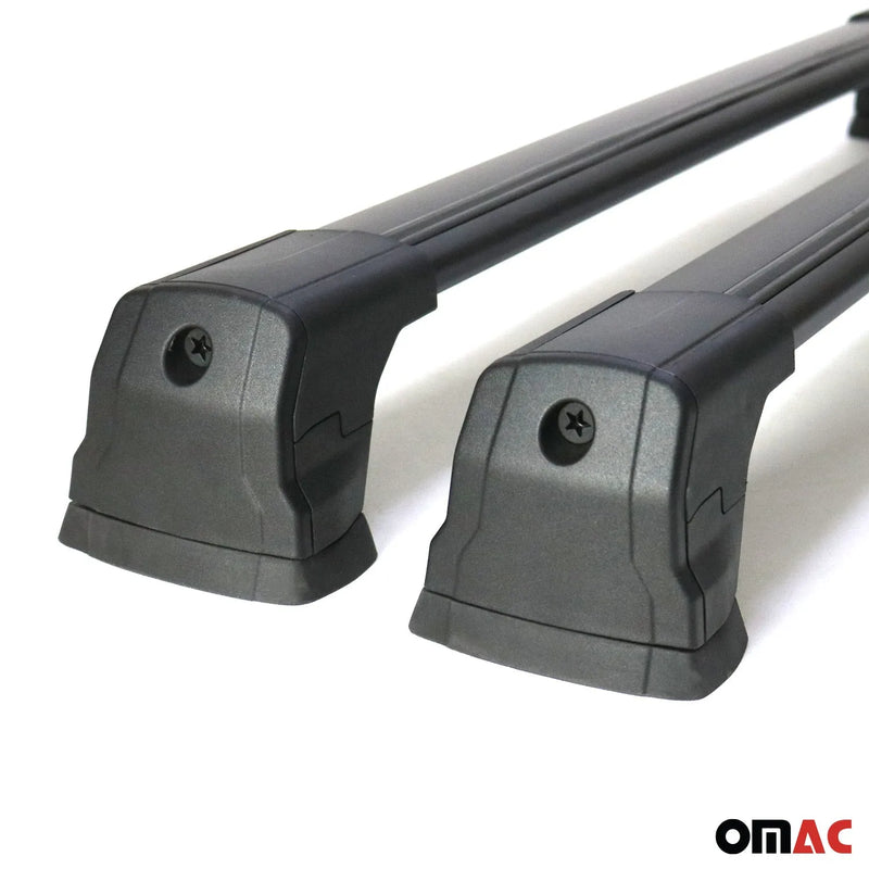 2003-2014 Mercedes Vito W639 Roof Rack Cross Bars Black