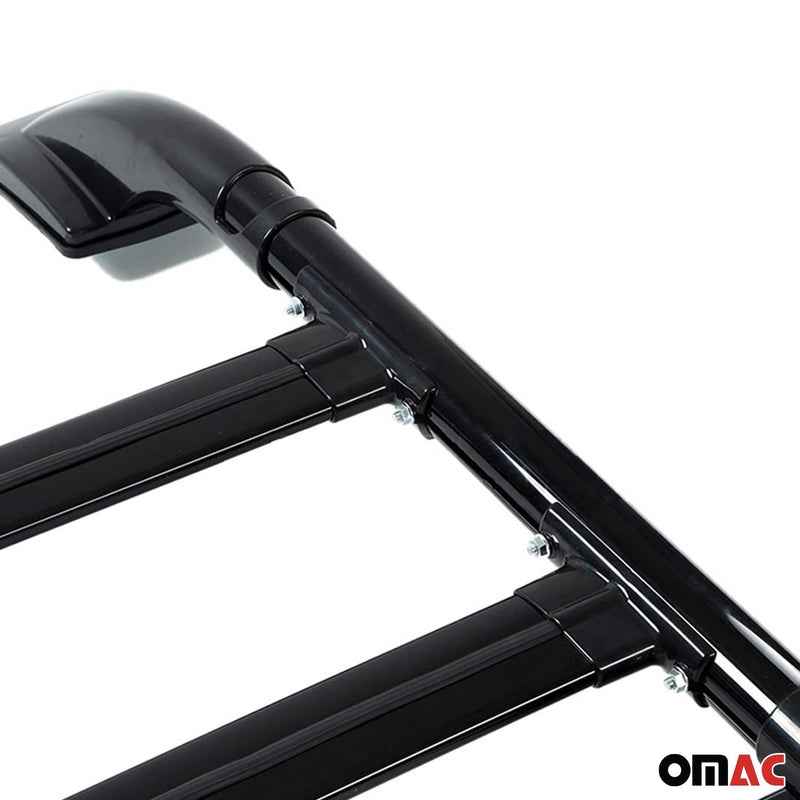 2014-2024 Nissan Navara D23 Roof Rack Rails Side Rails Black