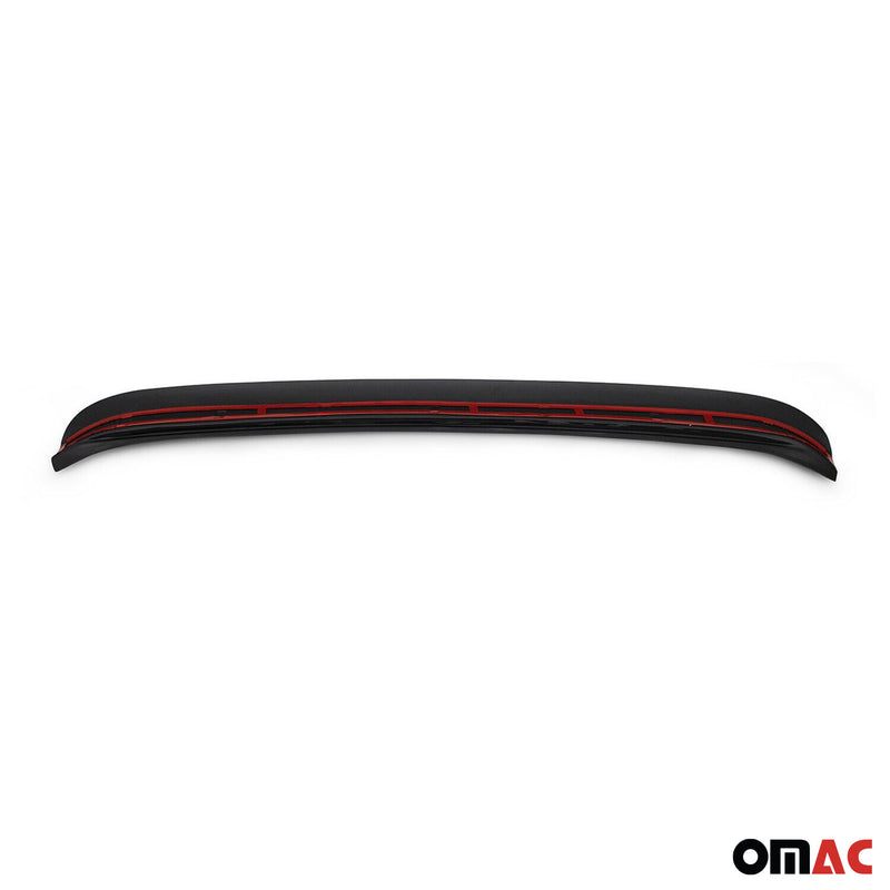 2012-2015 Honda Civic Rear Bumper Sill Cover Protector Guard ABS Gloss Black