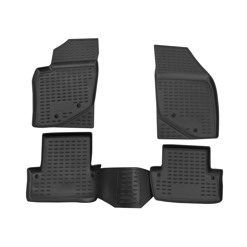 2001-2007 Volvo V70 Floor Mats Liners Full Set All Weather Black