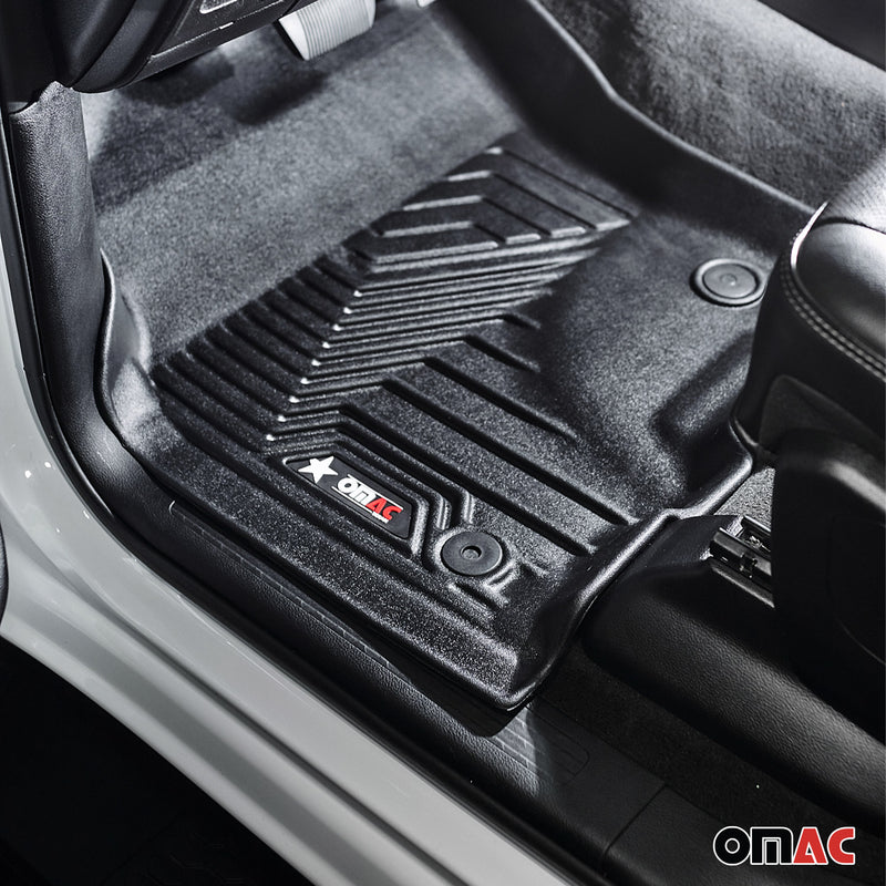 OMAC Premium Floor Mats for Audi Q5 SQ5 2018-2024 Heavy Duty Black