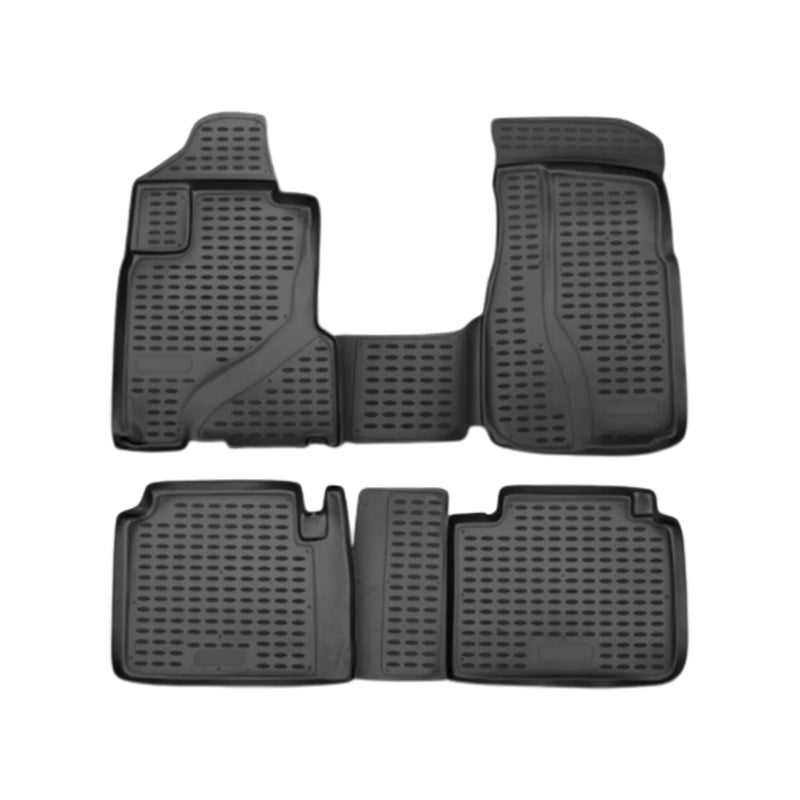 2002-2006 Honda CR-V Floor Mats Liners Full Set All Weather Black