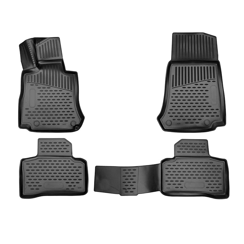 2021-2023 Mercedes EQC Floor Mats Liners Full Set All Weather Black