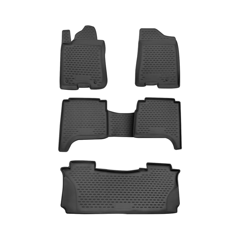 2004-2008 Infiniti QX56 Floor Mats Liners Full Set All Weather Black