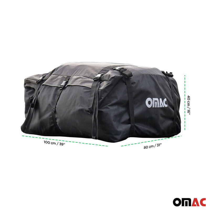 Roof Cargo Bag 17.6 Cubic Feet Black