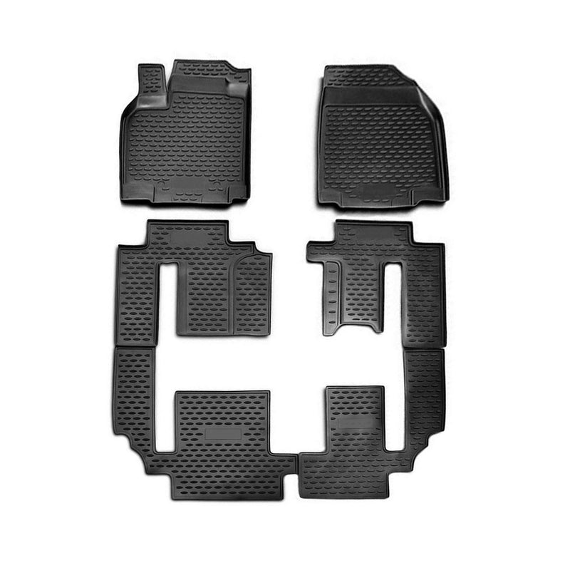 2007-2015 Mazda CX-9 Floor Mats Liners Full Set All Weather Black