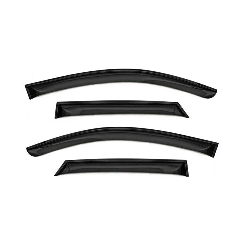 2014-2016 Nissan Rogue Window Visor Vent Rain Deflector 4Pcs Smoke