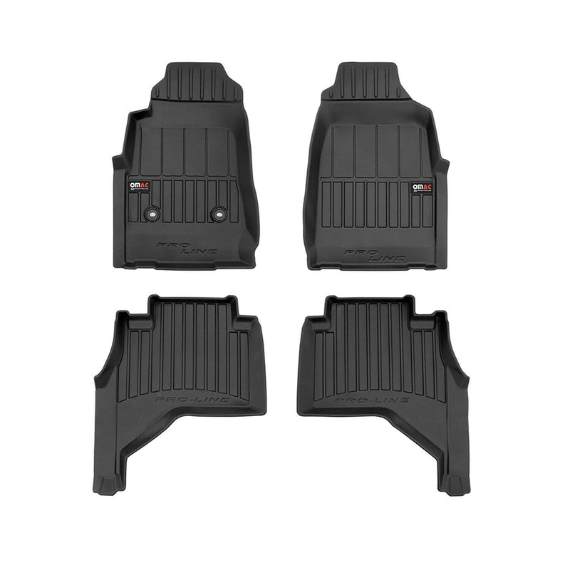 2012-2019 Isuzu D-Max Premium Floor Mats Liners Full Set All Weather Heavy Duty