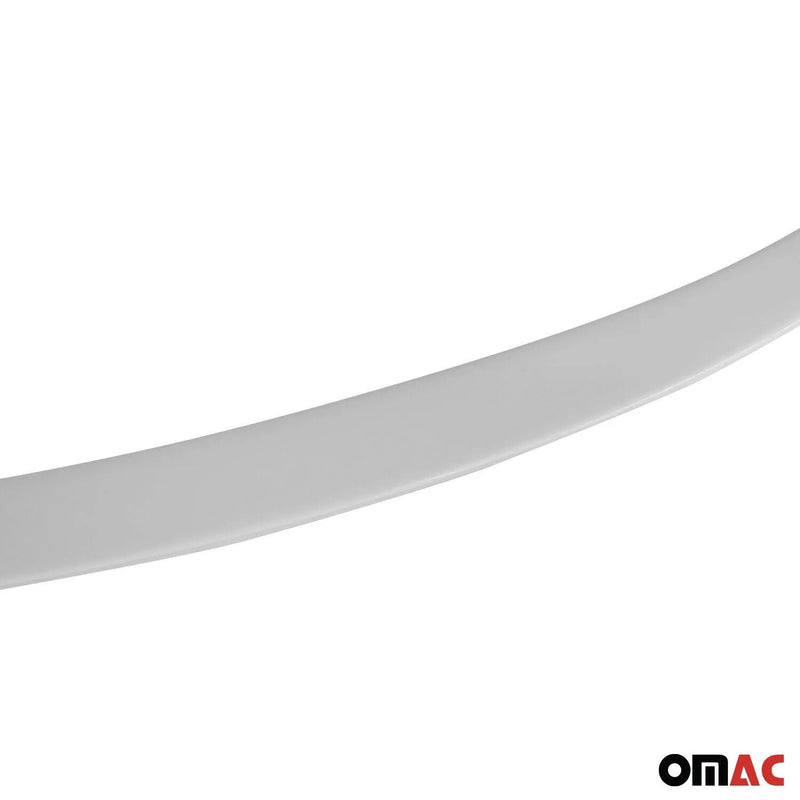 2013-2019 Mercedes CLA C117 Rear Trunk Spoiler Wing ABS White 1Pc